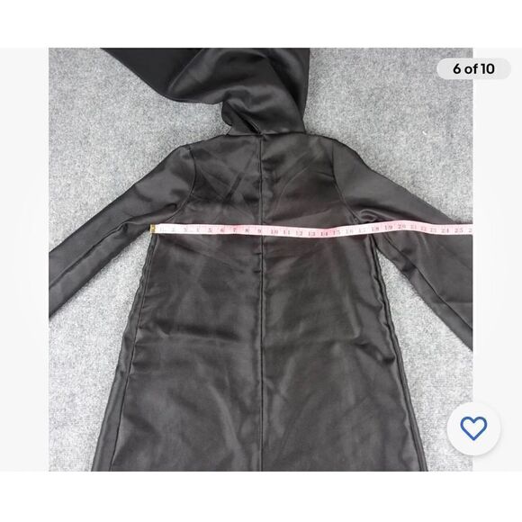 HARRY POTTER HOGWARTS HOODED ROBE WITH GRYFFINDOR TIE AND GLASSES Kids Fits Most - Picture 6 of 12